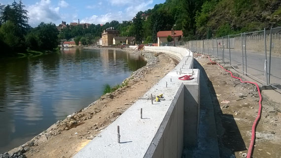 Tábor - během realizace