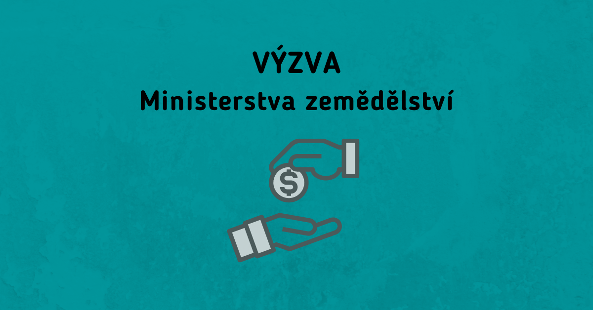 Výzva Ministerstva zemědělství 